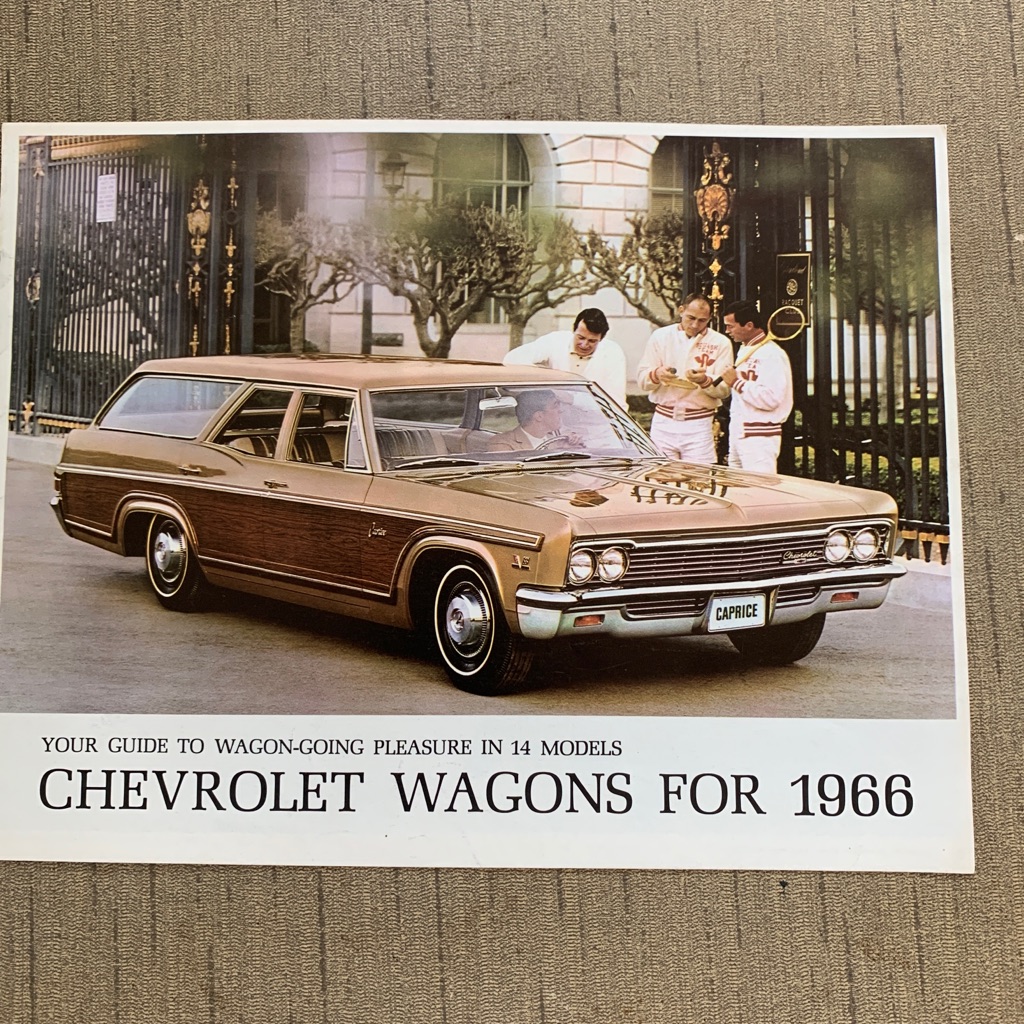 Chevrolet Wagons 1966 Brochure
